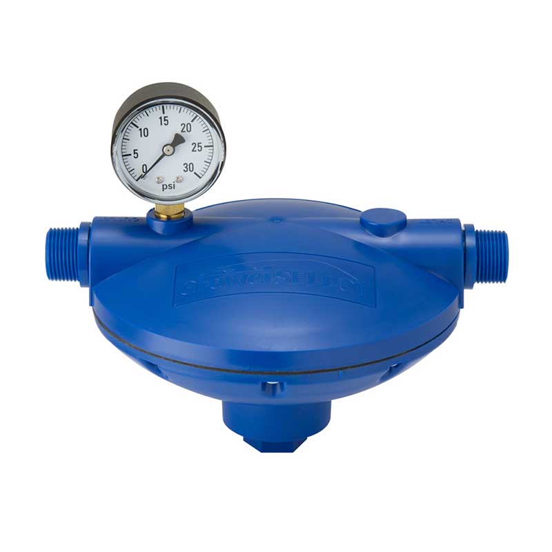 Conjunto Regulador de presión de entrada de agua por ambos extremos Plasson